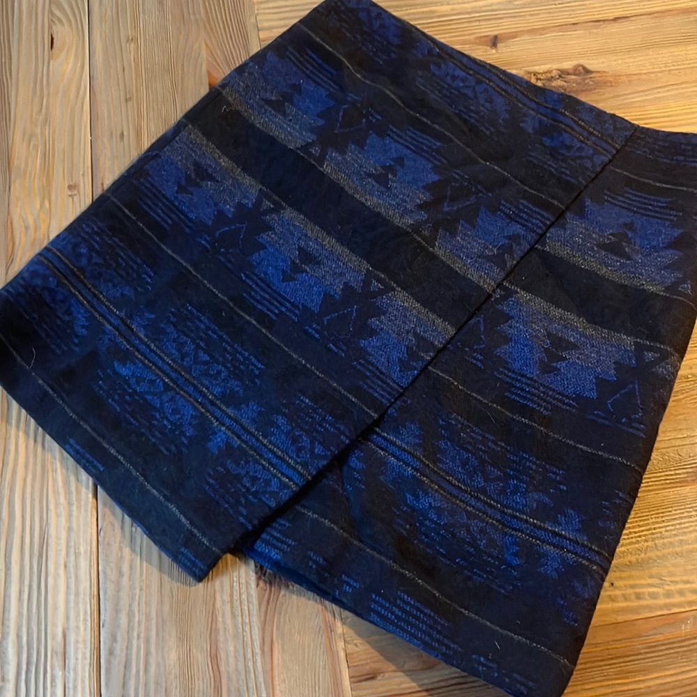 Artisan NY Aztec Wool Blend Skirt 2